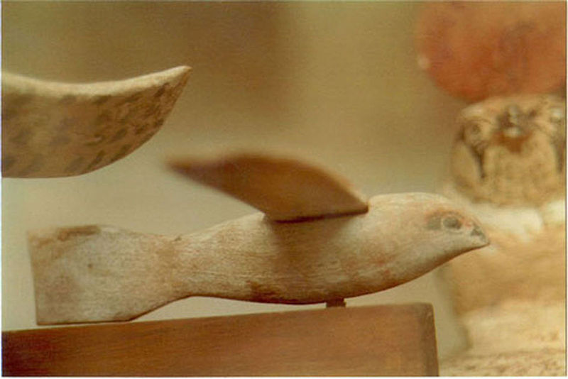 الطائرة الفرعونية التي تم العثور عليها في منطقة سقارة